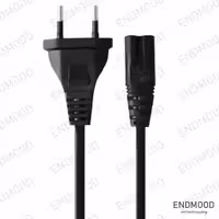 کابل برق نوت بوک 2pin کی نت پلاس 1٫5 متری