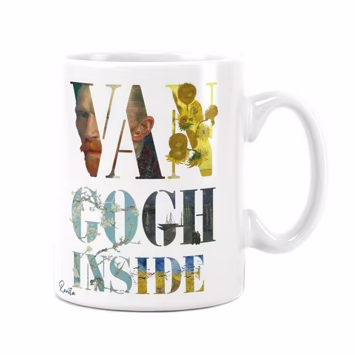 ماگ راویتا طرح نقاشی سبک ون گوک – van gogh کد 3831