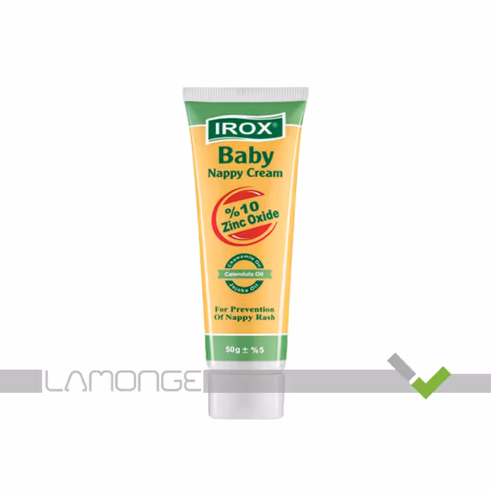 کرم محافظ پای بچه حاوی 10٪ زینک اکساید ایروکس وزن 50 گرمی