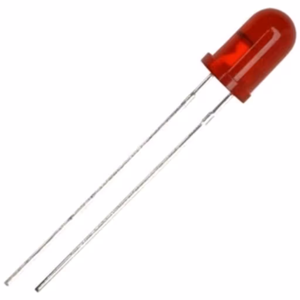 led dip مدل کلاهی رنگ قرمز 33 عدد مناسب برای نور پردازی و مدارات                    الکترونیکی         و رباتیک