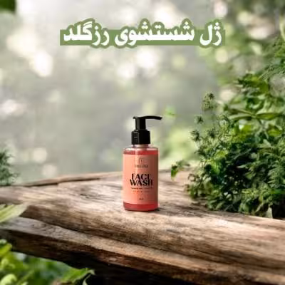 ژل شستشوی صورت رز گلد