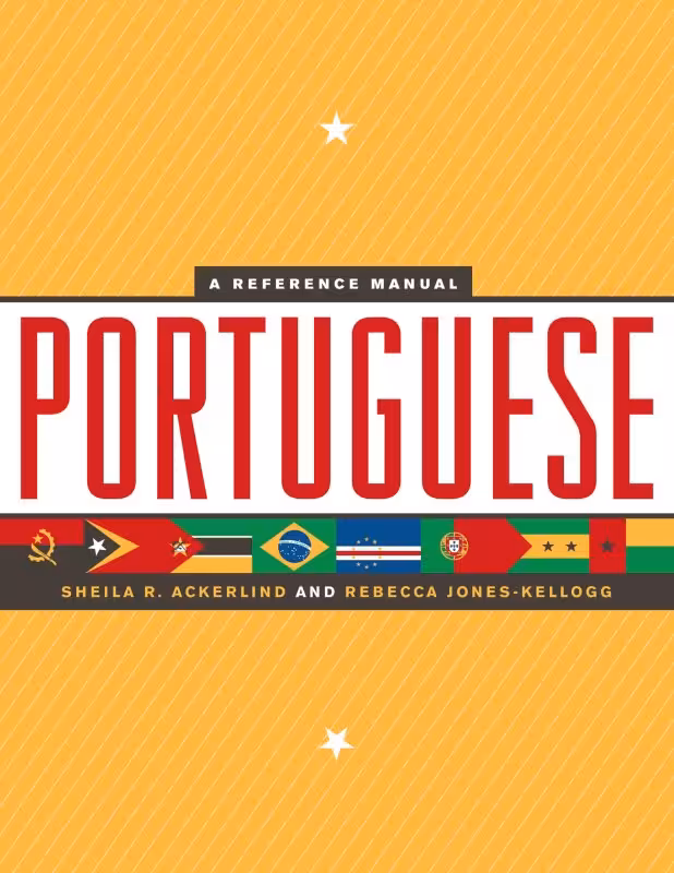 کتاب آموزش پرتغالی Portuguese A Reference Manual