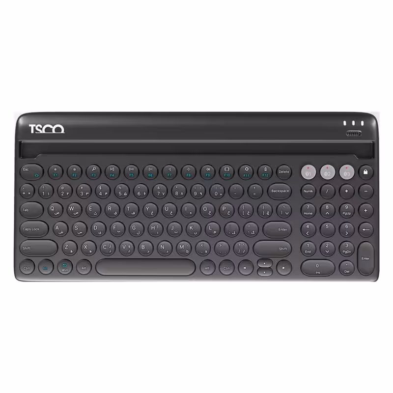 کیبورد بلوتوثی تسکو مدل TK 7322 Full-Size | کالا مکس
