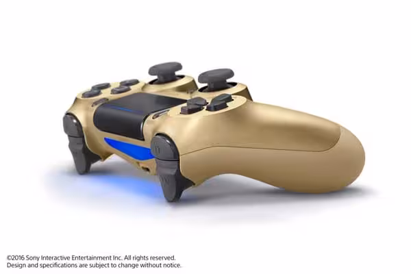 دسته بازی پلی استیشن 4 طلایی سری جدید DUALSHOCK 4 GOLD SLIM