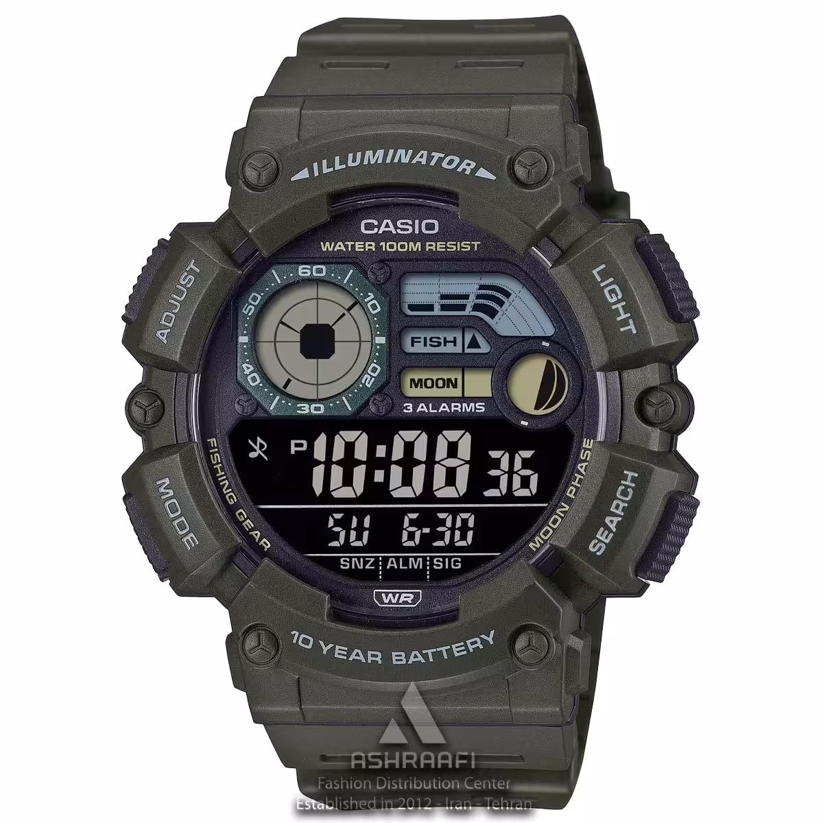 ساعت کاسیو دیجیتالی Casio WS-1500H-3BV