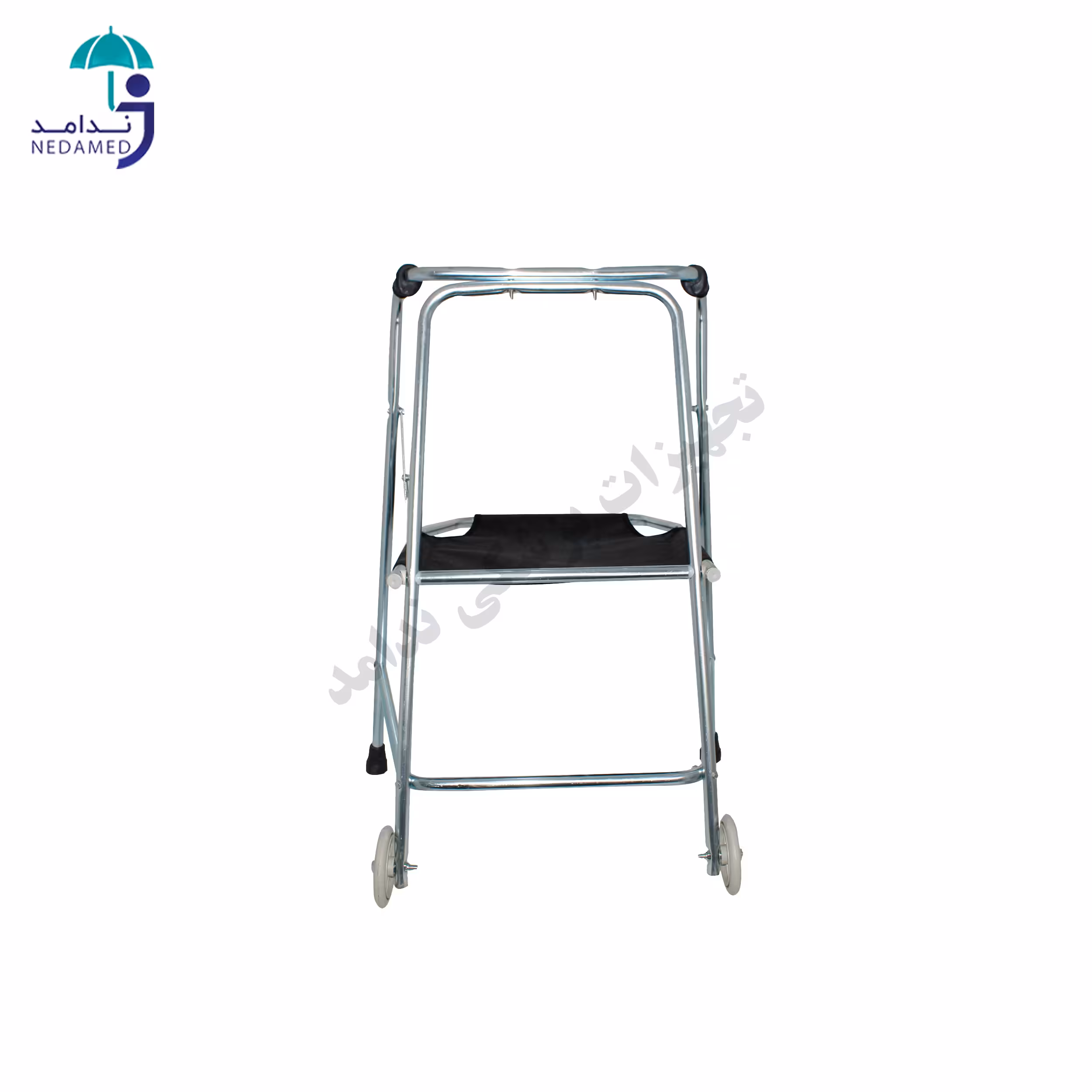 واکر صندلی تاشو چرخ دار گالوانیزه سروپیکرتوس