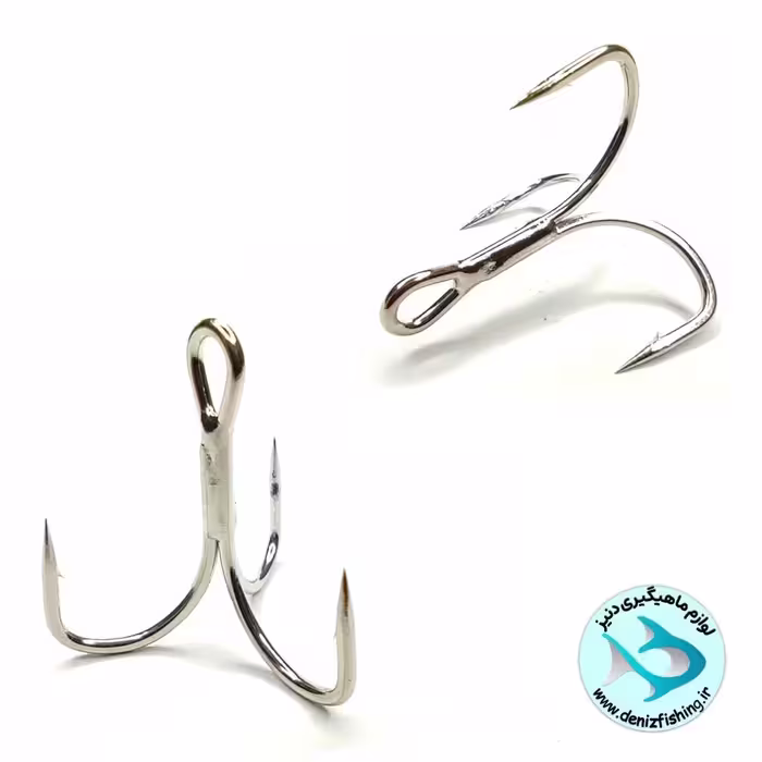 قلاب سه شاخ کاپیتان TREBLE HOOKS 2X NI 338