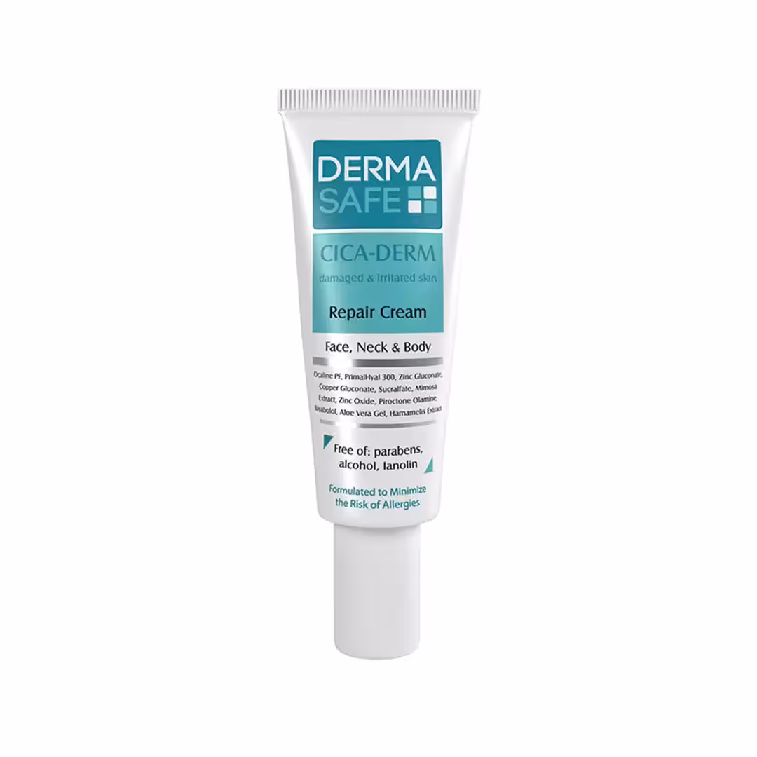 کرم بازسازی کننده پوست (صورت،گردن و بدن) درماسیف 30 گرم Derma Safe