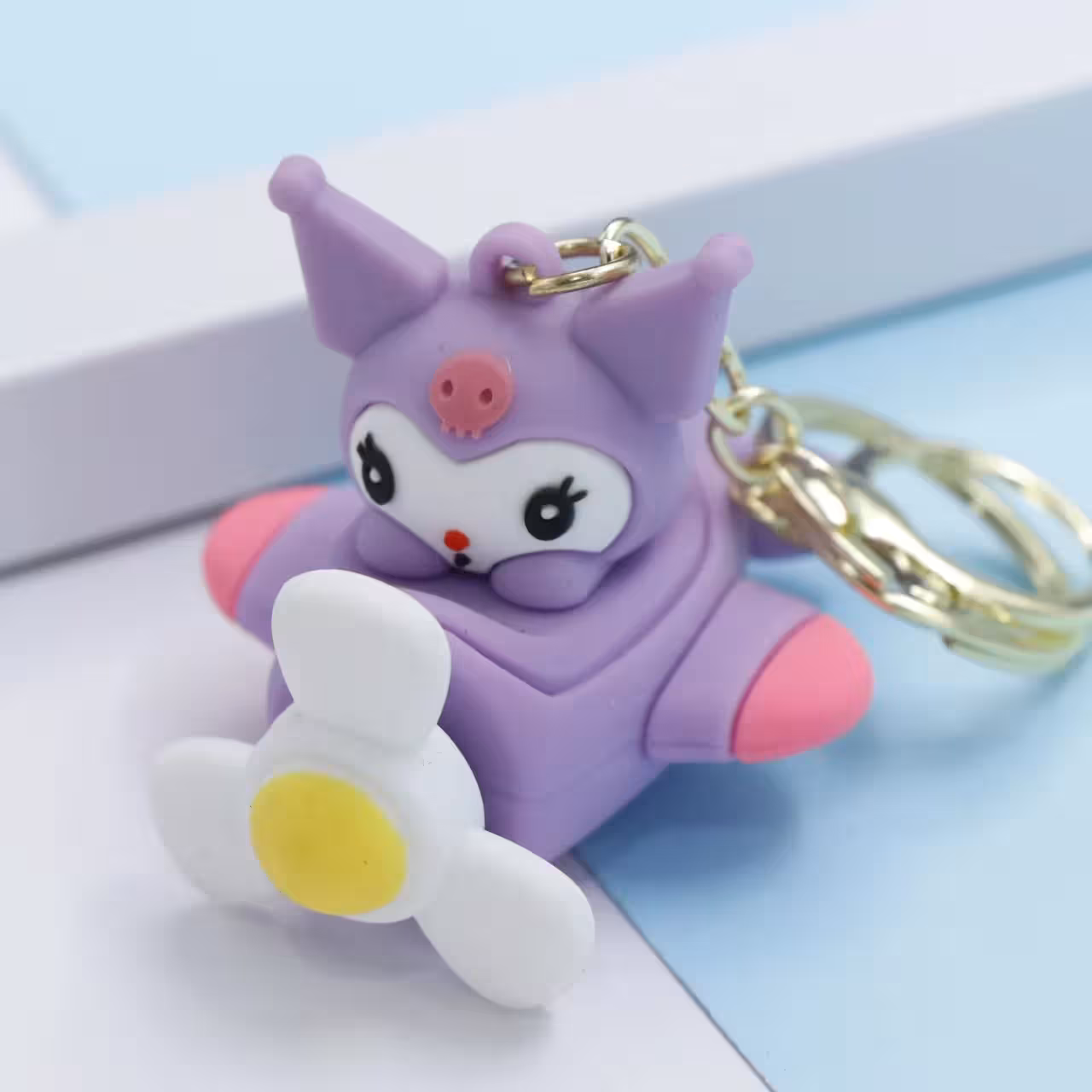 سرکلیدی سیلیکونی کرومی در هواپیما بنفش 32772