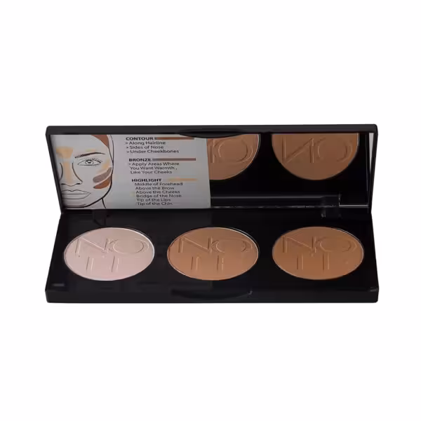 نوت پالت کانتور پرفکتینگ سه رنگ پودری شماره 01 Perfecting Contour POWDER