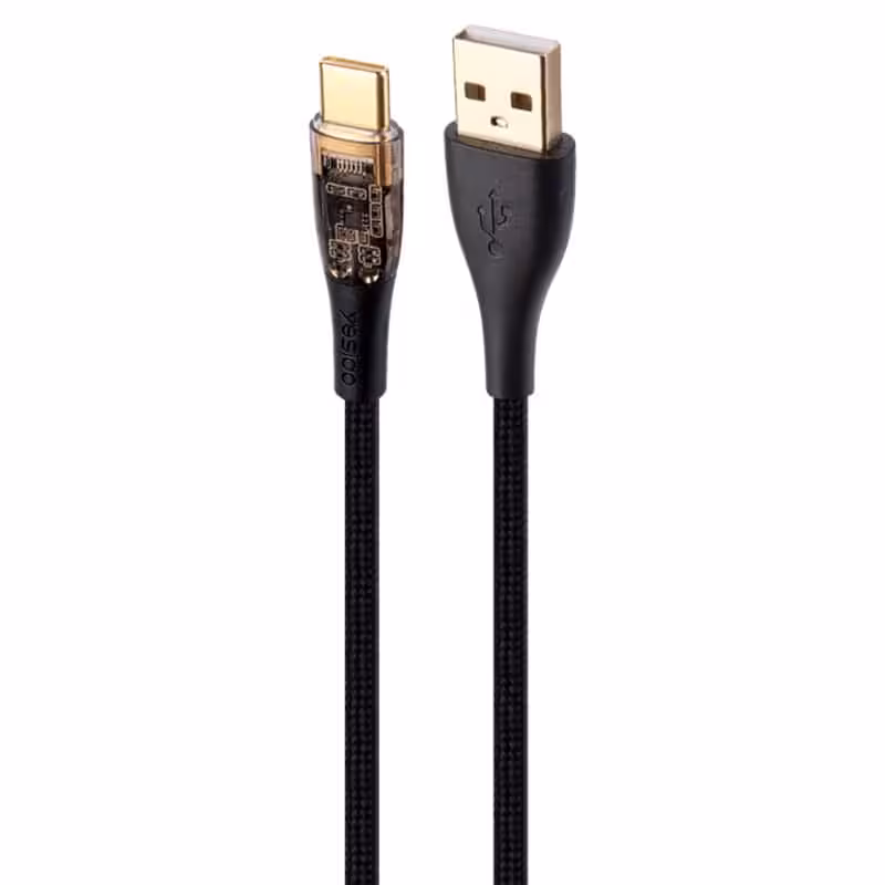 کابل تایپ سی فست شارژ Yesido CA104 3A 1.2m