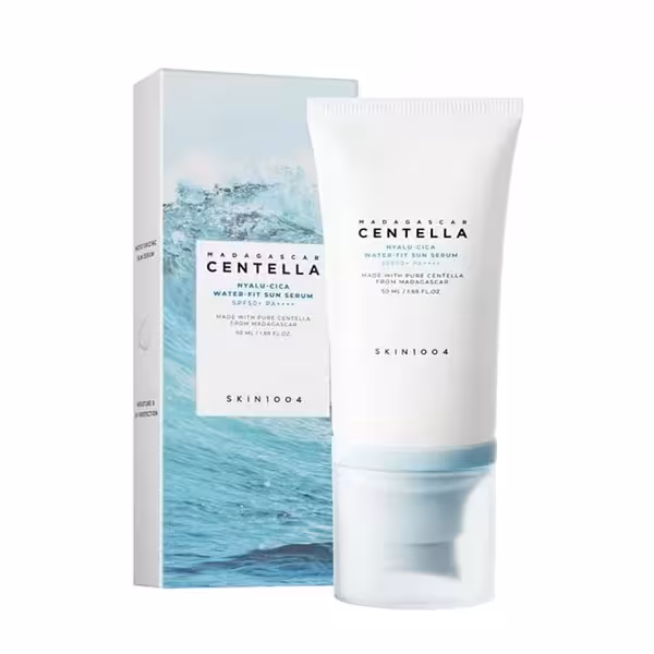 کرم ضد آفتاب مناسب انواع پوست spf 50 سنتلا ماداگاسکار اسکین 1004 حجم 50 میلی لیتر (های کپی امارات)