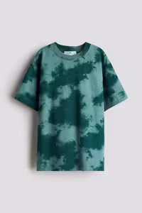 تی شرت مردانه پیراهن چاپی و پنبه ای H&M