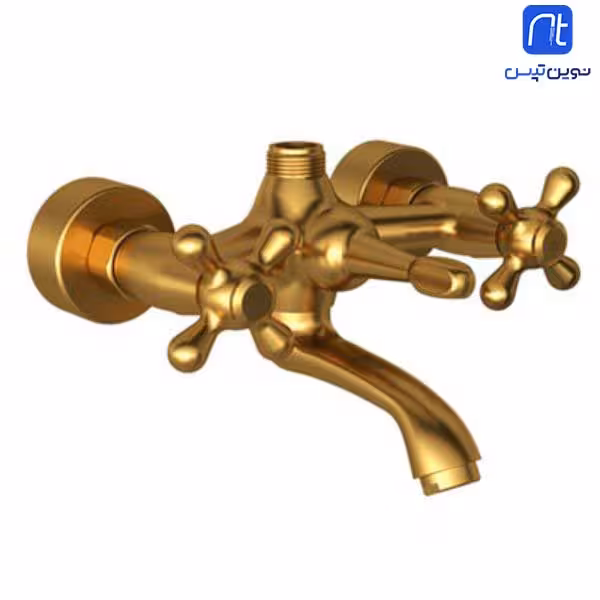 شیر حمام شودر مدل باروک پلاس