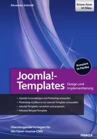 خرید و دانلود نسخه کامل کتاب Joomla!-Templates: Design und Implementierung