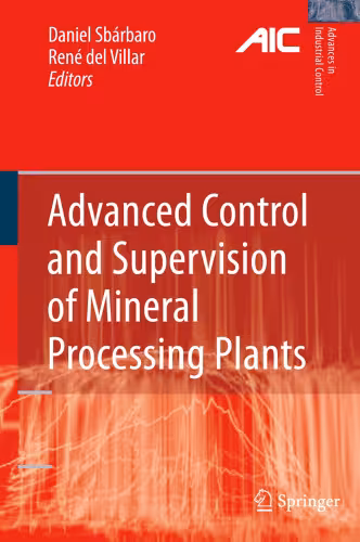 خرید و دانلود نسخه کامل کتاب Advanced Control and Supervision of Mineral Processing Plants