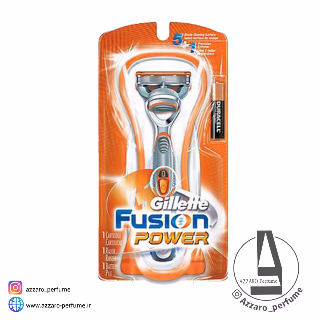 خودتراش 5 لبه فیوژن پاور ژیلت اورجینال