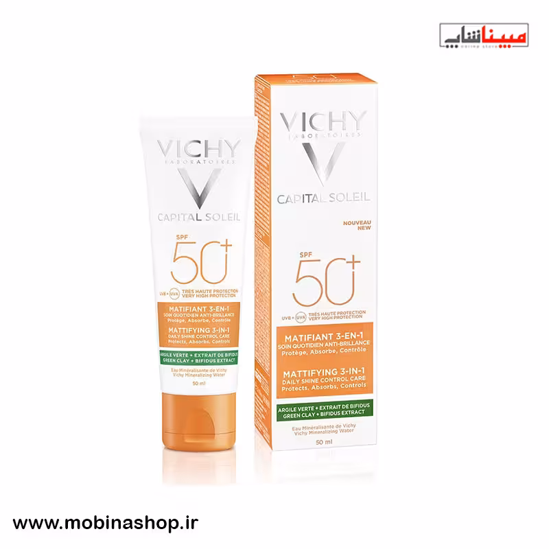 ضد آفتاب کاپیتال سولیل پوست چرب و جوش دار ویشی