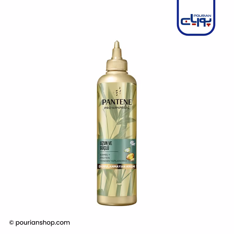 کرم موی پانتن (پنتن) pantene حاوی پروتئین و بامبو مناسب موهای بلند مدل pro v miracles