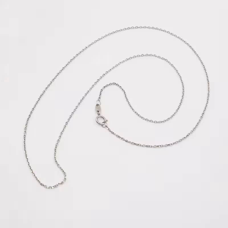 زنجیر طلا سفید فلامینگو