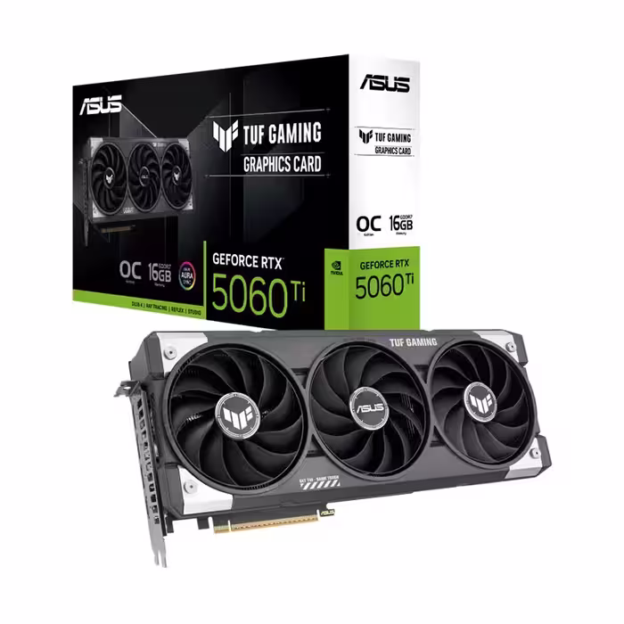 کارت گرافیک ایسوس TUF Gaming GeForce RTX 5060 TI 16GB OC Edition