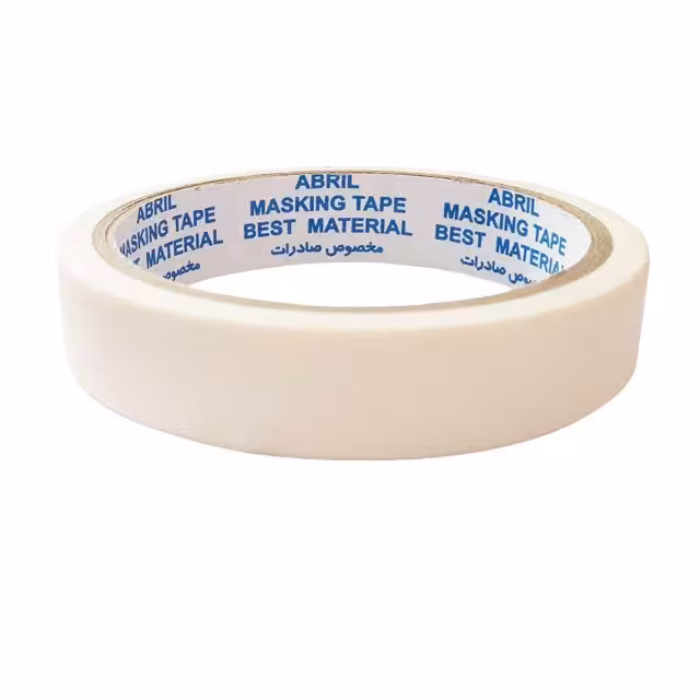 نوار چسب کاغذی آبریل مدل 16 یارد عرض 20 میلی متری