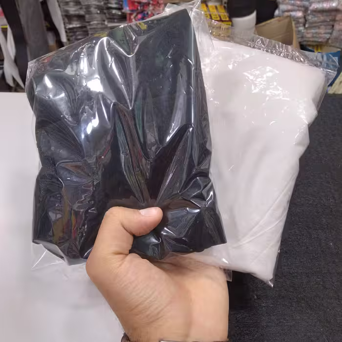 لایی چسب حریر 1 متر مناسب خرازی و خیاطی