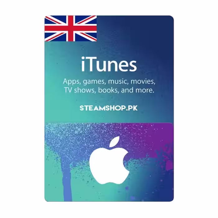 خرید گیفت کارت اپل 8£ انگلیس Apple iTunes Gift Card با بهترین قیمت