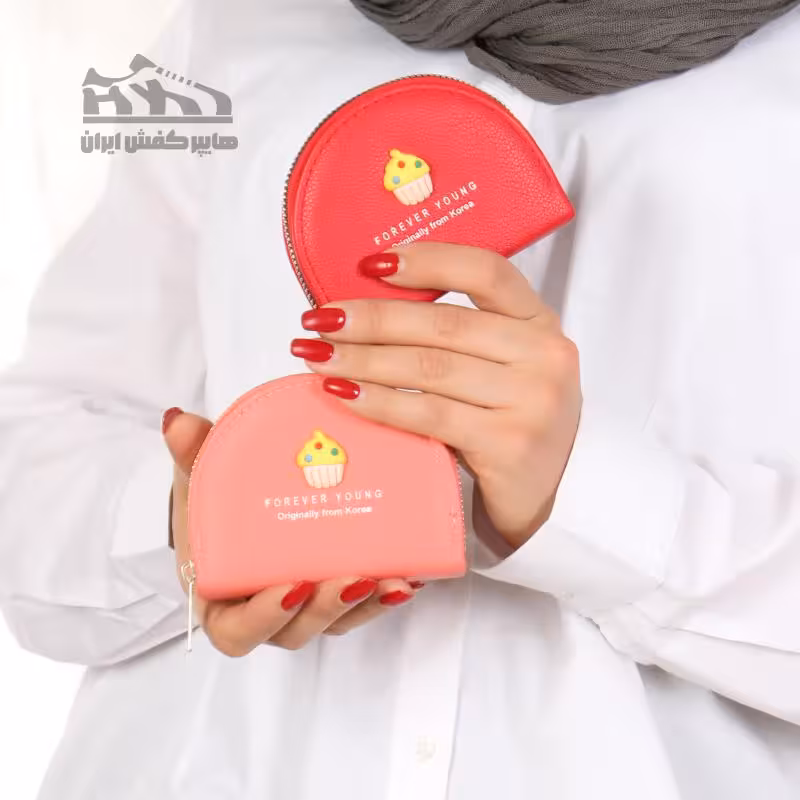 جاکارتی زنانه استیکر دار مدل نیم دایره