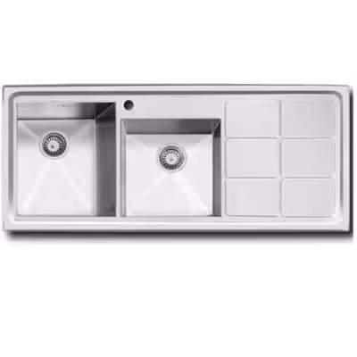 سینک ظرفشویی توکار اخوان مدل 305