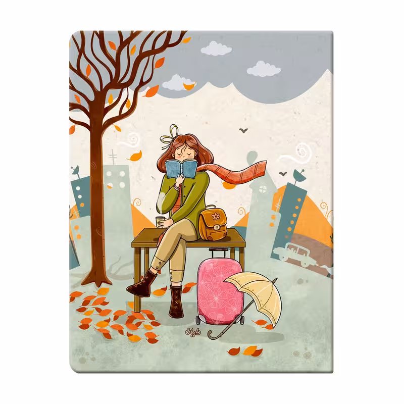 دفتر کلاسوری 80 برگ دایان طرح آلیس کد 04 | چاوه