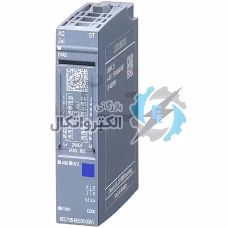 ماژول خروجی آنالوگ 2 کاناله ET200 SP زیمنس 6ES7135-6GB00-0BA1
