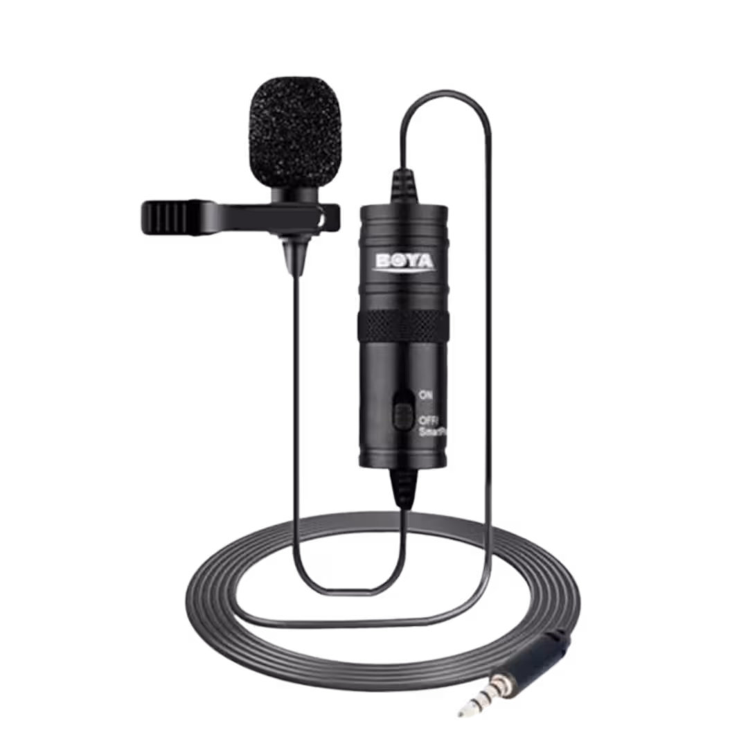 میکروفون یقه ای بویا BOYA BY-M1 Lavalier Microphone