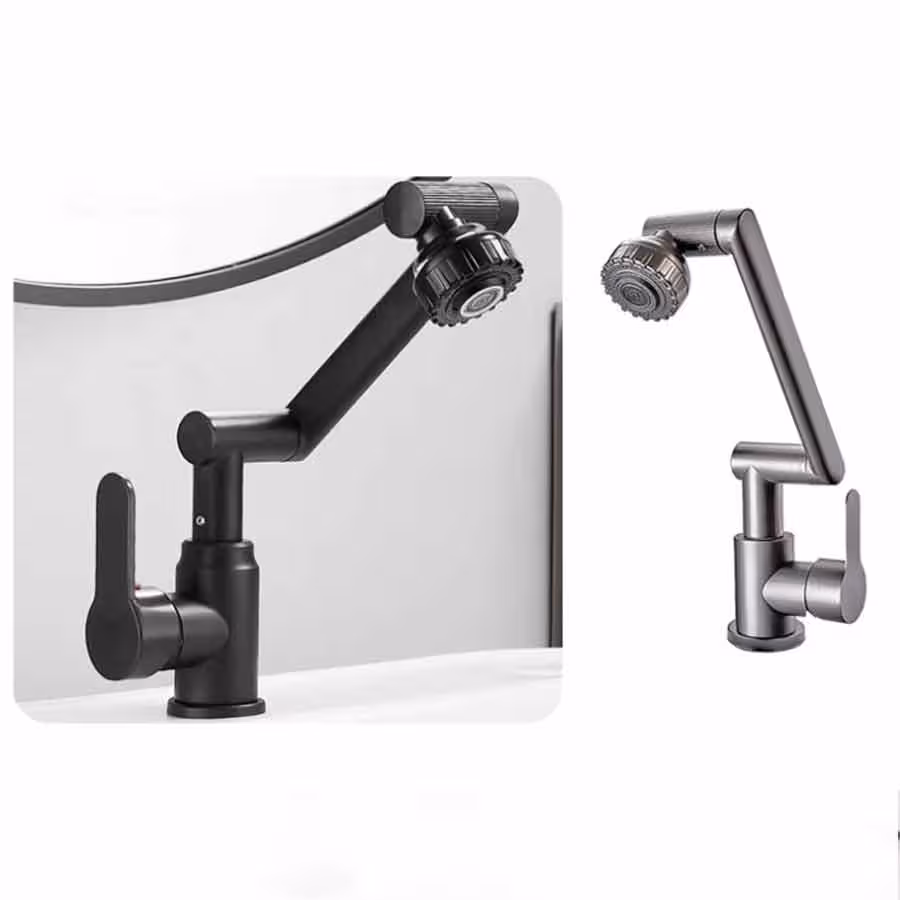 شیر روشویی مدل تلسکوپی طرح سه بازویی