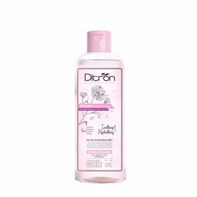 میسلار واتر پوست خشک و حساس دیترون 250 میلی لیتری