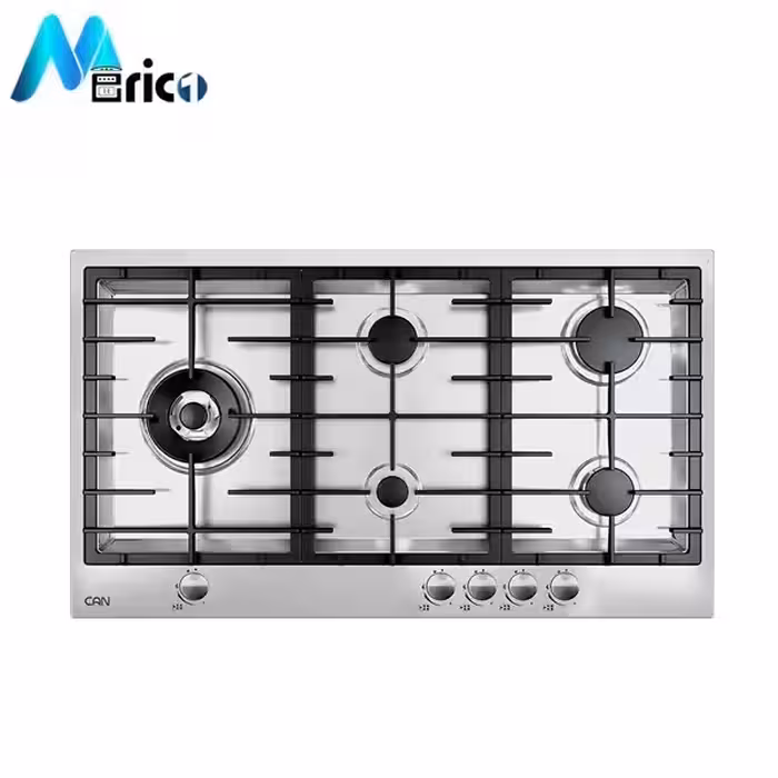 گاز رومیزی کن کد 531SF پنج شعله استیل