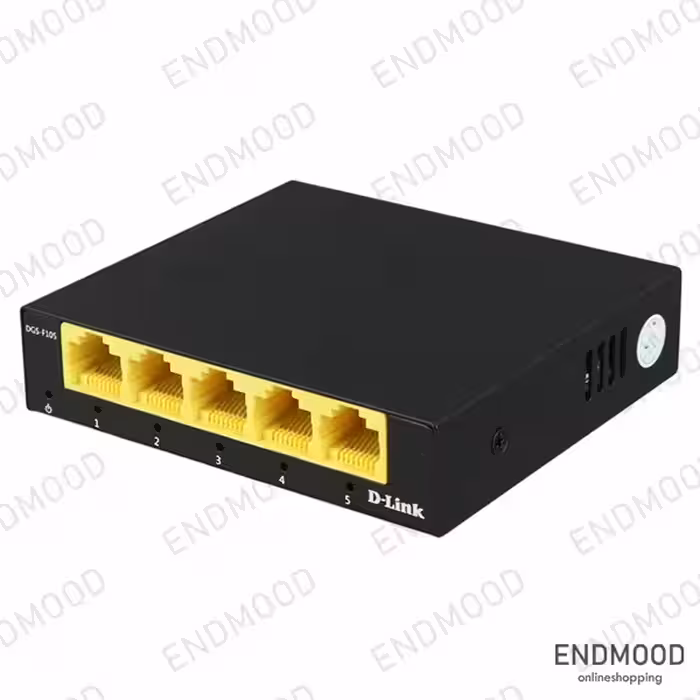 سوئیچ 5 پورت گیگابیتی دی لینک مدل DGS-F105