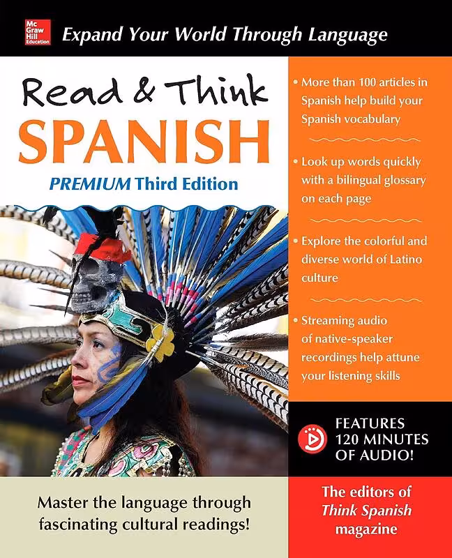 خرید کتاب اسپانیایی Read and Think Spanish Third Edition