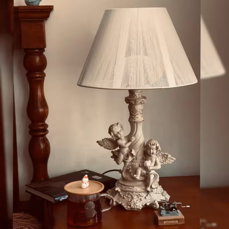 آباژور فانتزی رومیزی طرح فرشته