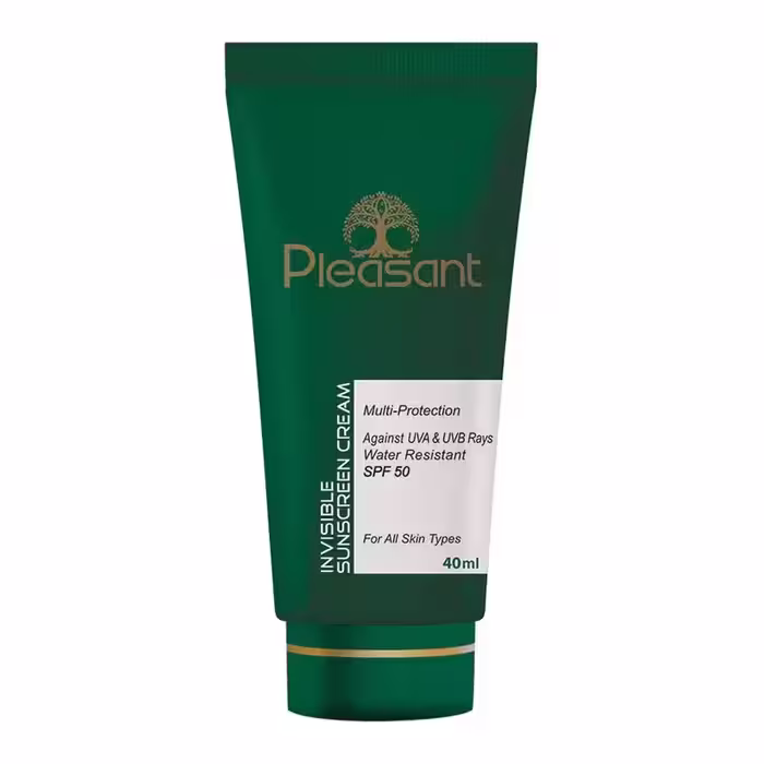 کرم ضد آفتاب مدل بی رنگ  40 میلی لیتر پلزنتSPF50