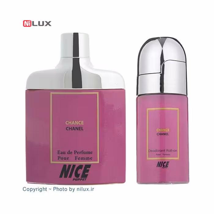 ست ادو پرفیوم زنانه نایس پاپت مدل Chanel Chance حجم 82 میلی لیتر