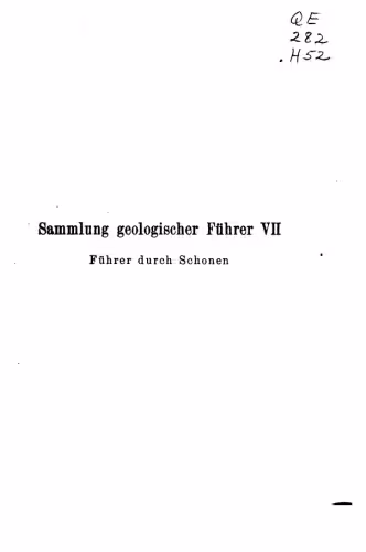 خرید و دانلود نسخه کامل کتاب Geologischer Führer durch Schonen