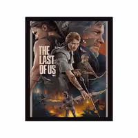 تابلو گیمینگ 35 در 45 طرح The Last Of Us
