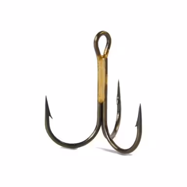 قلاب ماهیگیری سه شاخ سایز 2 برند VMC بسته 7 عددی