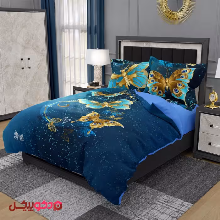 روتختی سه بعدی پروانه طلایی BD873