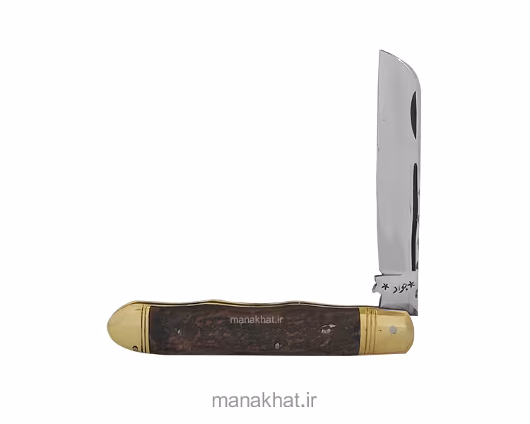 قلمتراش خیزران تراش تک تیغه دسته طرح شاخ 13 سانت استاد جواد توسلی