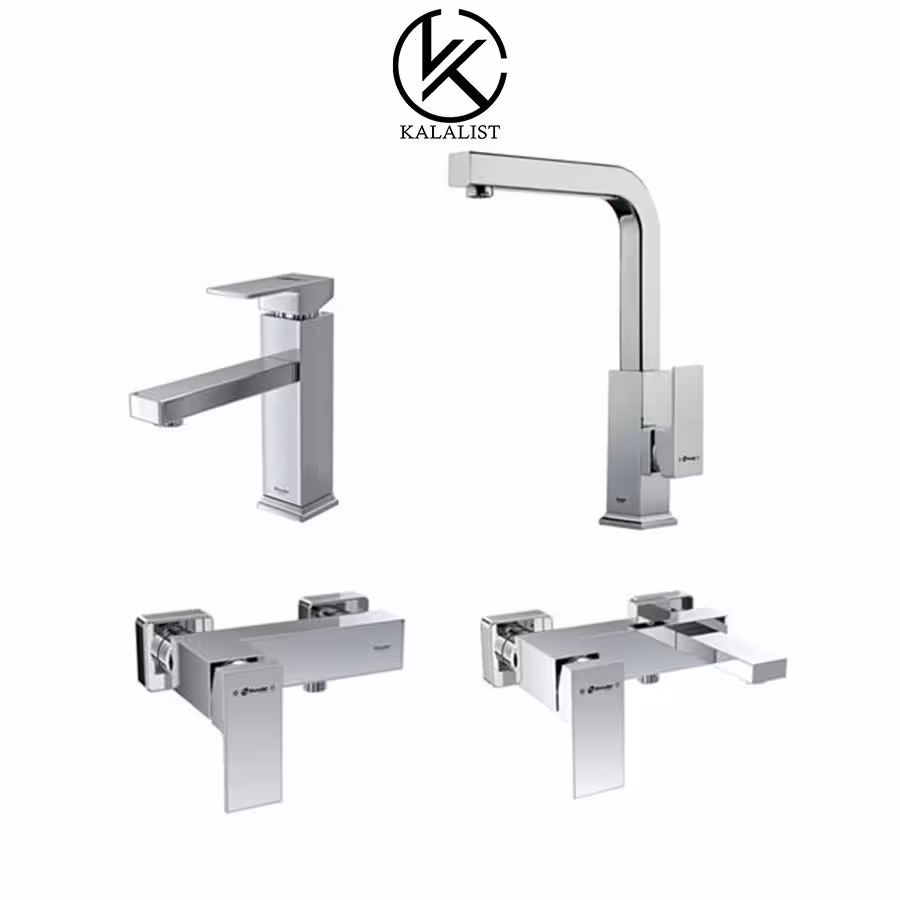 شیرآلات برند شودر مدل اروپا کروم