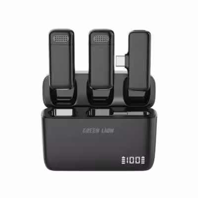 میکروفن یقه ای گرین لاین مدل DUO Cast Type-C