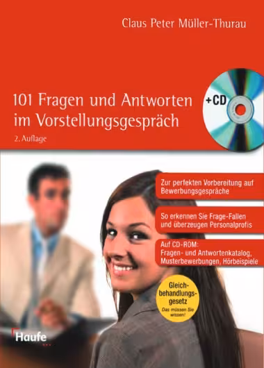 کتاب 101 Fragen und Antworten im Vorstellungsgesprach