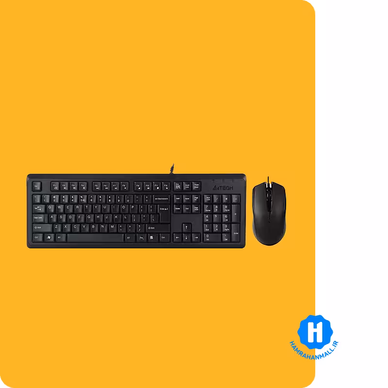 کیبورد و ماوس ای فورتک مدل KR-9276